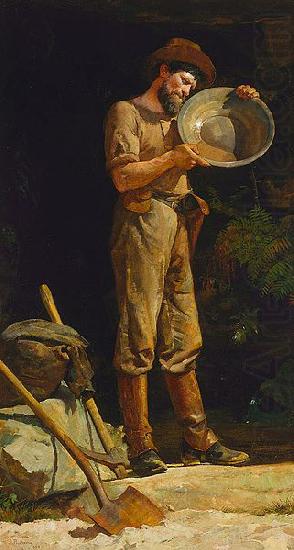 Julian Ashton The Prospector china oil painting image